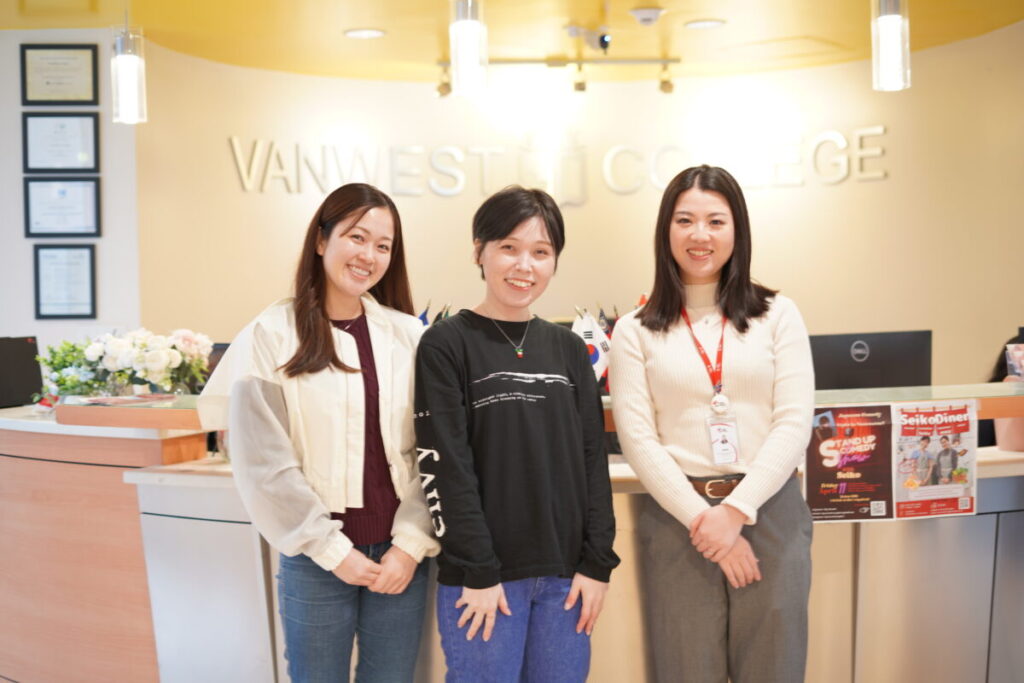 Vanwest Collegeに入学