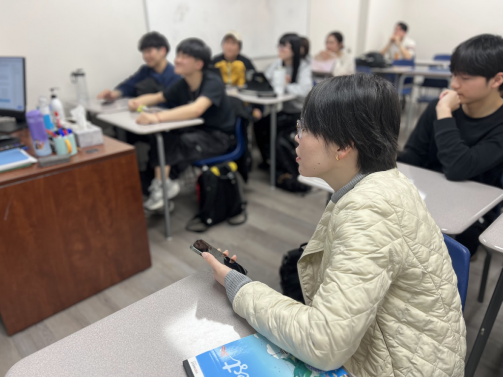 語学学校に初参加
