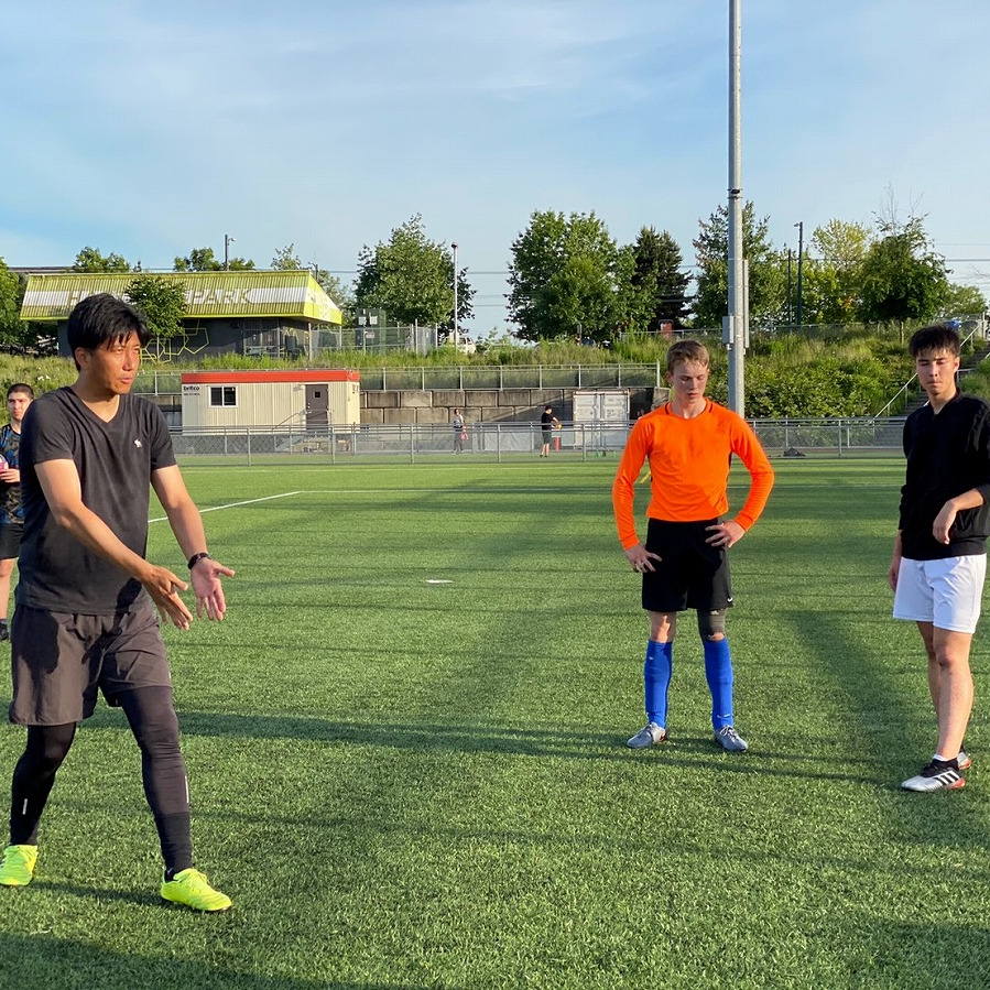 Taizan Soccer Academyの様子